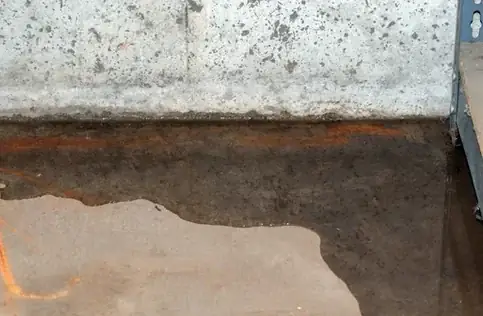 Cove joint leak repair